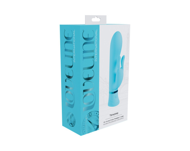Loveline Tendre Sili Rabbit Vibrator Blu