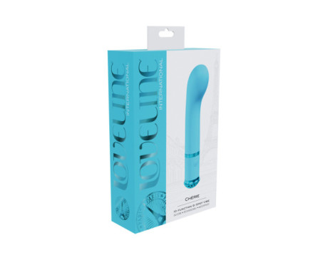 Loveline Cherie Sili G-Spot Vibrator Blu