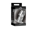 Master Series Dicked Clear Hollow Plug S