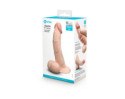 b-Vibe Slipskin Dildo 8in Curved Cream
