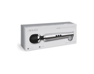 Le Wand Die Cast Rech Massager Silver