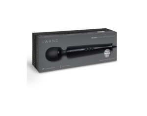 Le Wand Die Cast Plug-In Massager Black