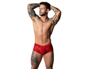 MP Ultimate Duo Mini Short &RedCR Red XL