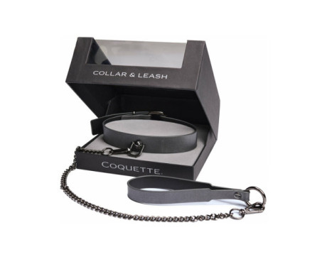 Coquette Pleasure Collar Grey Coquette Pleasure Collar Grey