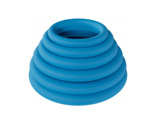 LEVELZ Classic Sili C-Ring Set ALL Teal LEVELZ Classic Sili C-Ring Set ALL Teal