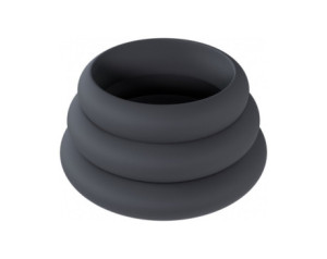 LEVELZ Wide O Sili CRing Set 42/50/55 Bk