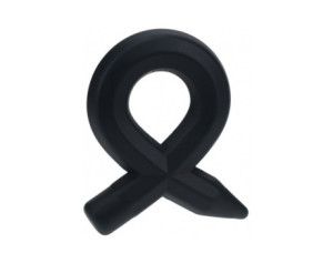 LEVELZ Pencil Liquid Sili Cock Ring Blk