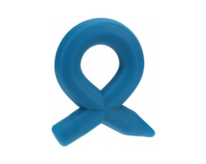LEVELZ Pencil Liquid Sili Cock Ring Teal