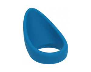 LEVELZ Teardrop Silicone Cock Ring Teal