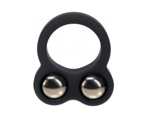 LEVELZ Liquid Sili Dbl Weight C-Ring Blk