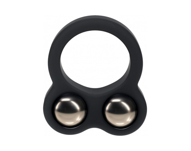 LEVELZ Liquid Sili Dbl Weight C-Ring Blk LEVELZ Liquid Sili Dbl Weight C-Ring Blk