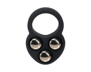 LEVELZ Liquid Sili Trpl Weight C-Ring Bk