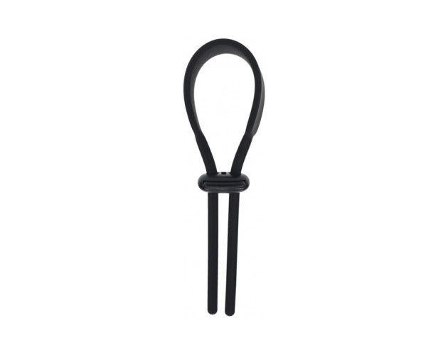 LEVELZ Wide Adj Sili Lasso C-Ring 5mm Bk LEVELZ Wide Adj Sili Lasso C-Ring 5mm Bk