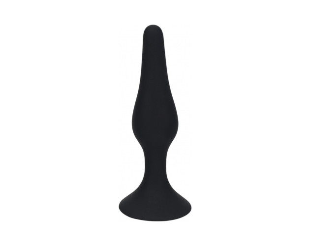 LEVELZ Slim Silicone Anal Plug M Blk LEVELZ Slim Silicone Anal Plug M Blk