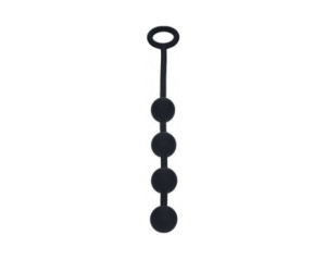 LEVELZ Round Sili Anal Balls S 20mm Blk