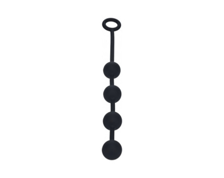LEVELZ Round Sili Anal Balls M 30mm Blk LEVELZ Round Sili Anal Balls M 30mm Blk