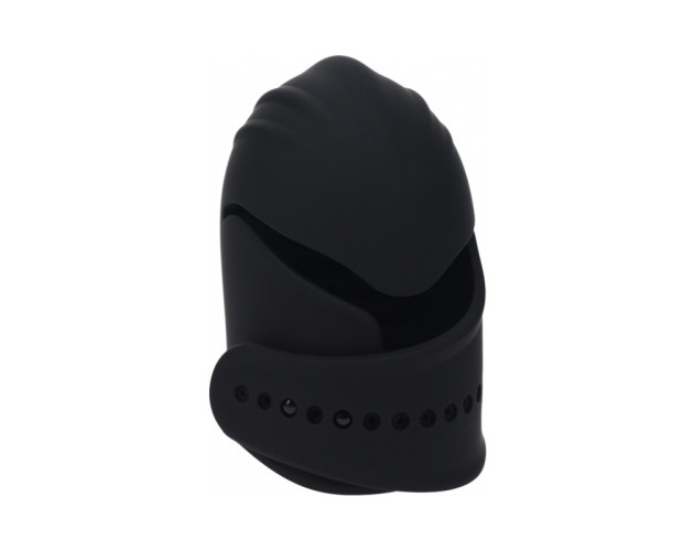 LEVELZ Adj Vibr Sili Penis Head Stim Bk LEVELZ Adj Vibr Sili Penis Head Stim Bk