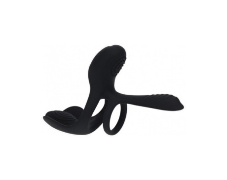 LEVELZ Triple Motor Vibr Sili C-Ring Blk LEVELZ Triple Motor Vibr Sili C-Ring Blk