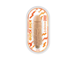 Quick Dick Thick Stick Vib Dildo 7.75in