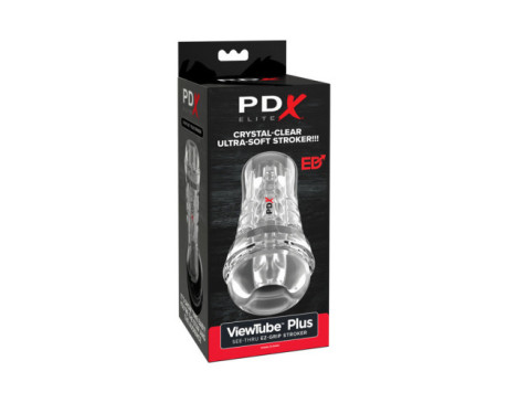 PDX Elite ViewTube See-Thru EZ-Grip Cl PDX Elite ViewTube See-Thru EZ-Grip Cl