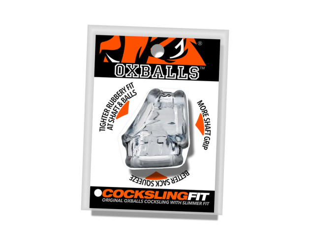Oxballs Cocksling Fit Sling Clear
