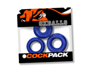 Oxballs Cockpack Multi 3pk Blue Fire