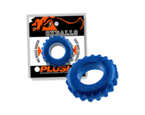Oxballs Plushy Single Ring Blue Fire