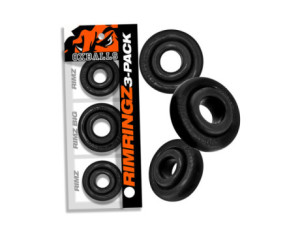 Oxballs Rimringz Multi Size 3pk Black