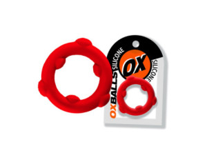 Oxballs Spinner Single Sili Ring Red