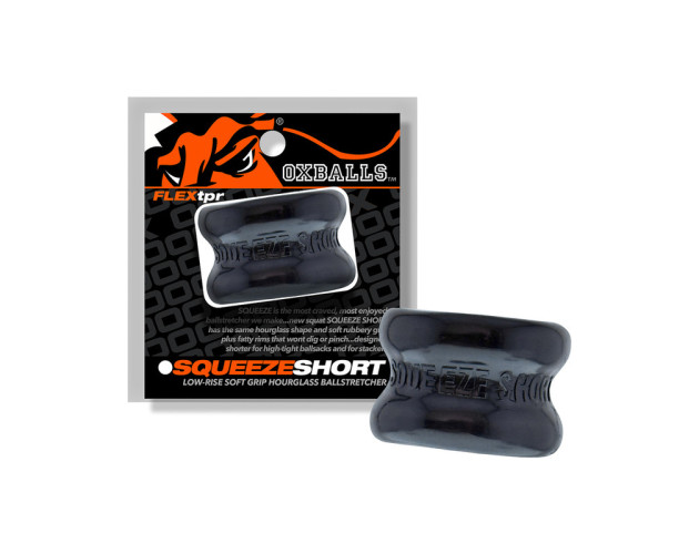 Oxballs Squeeze Short Ballstretcher Blk Oxballs Squeeze Short Ballstretcher Blk