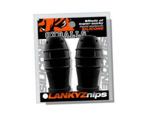 Oxballs Lankyz Silicone Nipsuckers Black