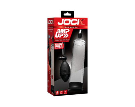 JOCK Amp Up Penis Pump with Bulb JOCK Amp Up Penis Pump with Bulb