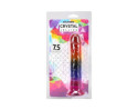 Crystal Jellies 7.5in Dong Rainbow Crystal Jellies 7.5in Dong Rainbow