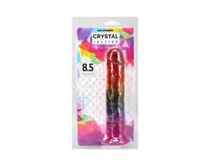 Crystal Jellies 8.5in Dong Rainbow