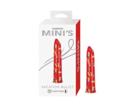 Nasstoys Mini's Vacation Bullet Red Nasstoys Mini's Vacation Bullet Red