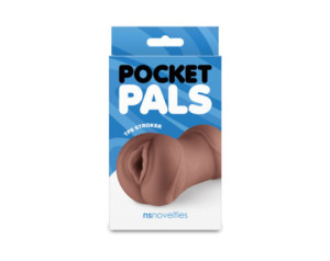 Pocket Pals Vagina Stroker Brown