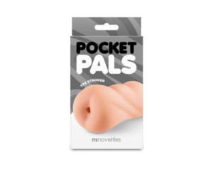 Pocket Pals Anal Stroker Tan