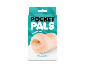 Pocket Pals Mouth Stroker Beige