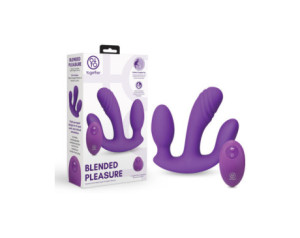 Blended Remote Triple Prong Vibrator