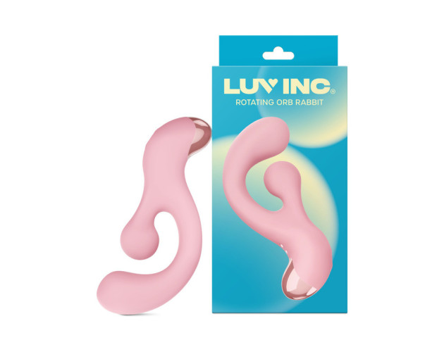 Luv Inc Ro33: Rotating Orb Rabbit LgtPnk Luv Inc Ro33: Rotating Orb Rabbit LgtPnk
