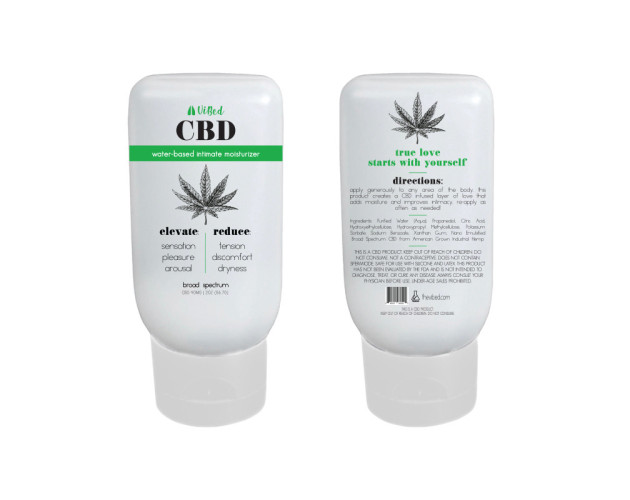 CBD Infused Water Base Lube 2oz 25mg