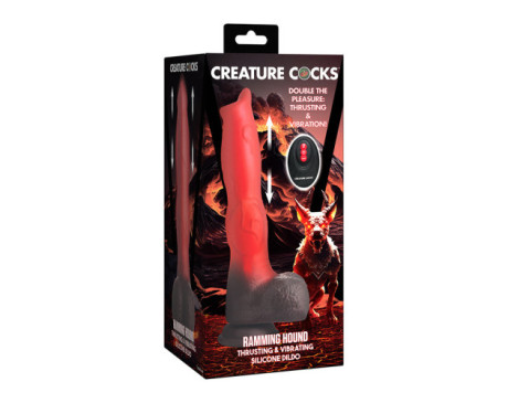 Creature Cocks Canine ThrustVib Dildo RC