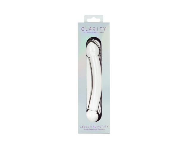 Clarity Celestial Purity Glass Dildo