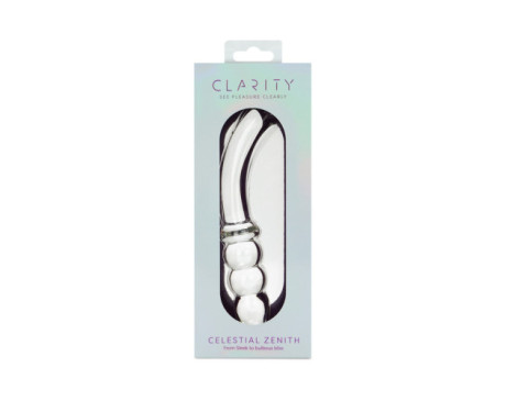 Clarity Celestial Zenith Glass Dildo