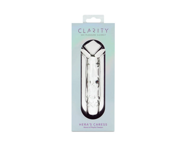 Clarity Hera's Caress Glass Dildo