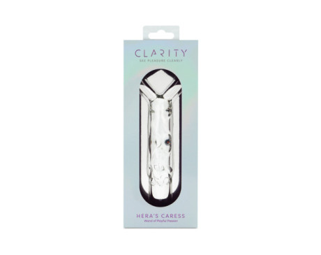 Clarity Hera's Caress Glass Dildo
