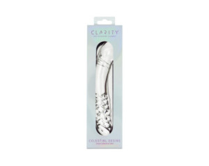 Clarity Celestial Desire Glass Dildo