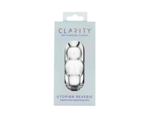Clarity Utopian Reverie Glass Dildo