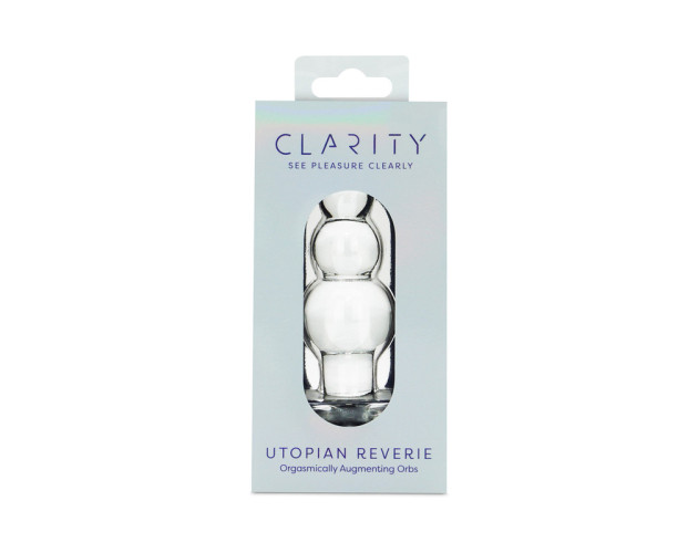 Clarity Utopian Reverie Glass Dildo