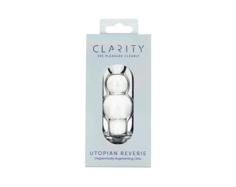 Clarity Utopian Reverie Glass Dildo